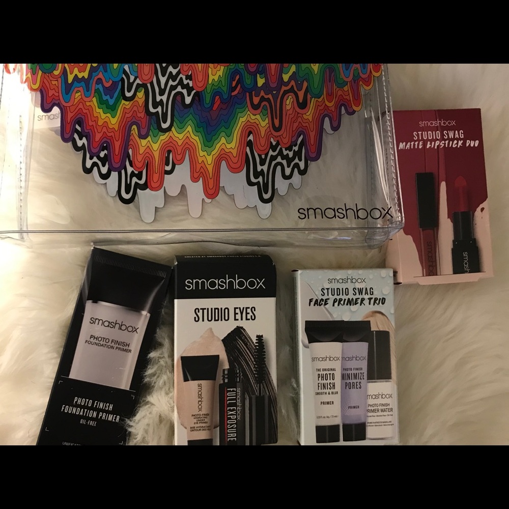 Smashbox makeup lot and bag